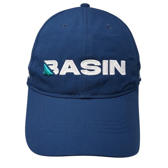 Basin Breeder Strapback Baseball Cap Blue OS Adjustable Legacy91 Nike Dri-Fit - Picture 1 of 9